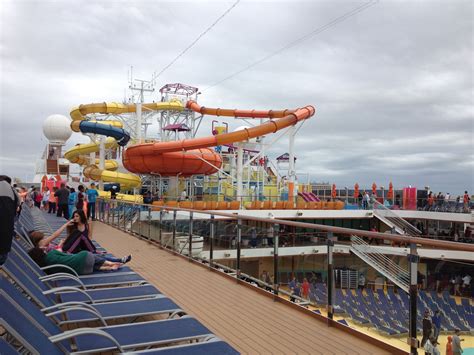 Carnival magic ship deck